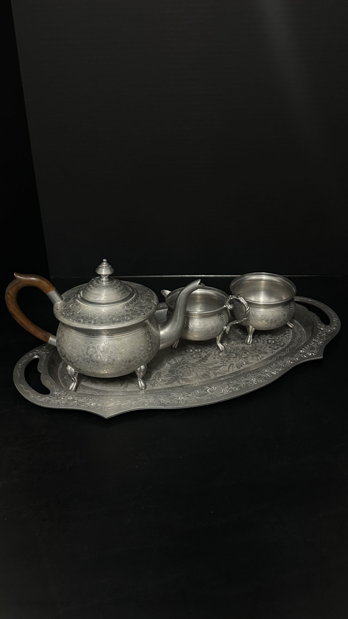 Pewter 5 piece set