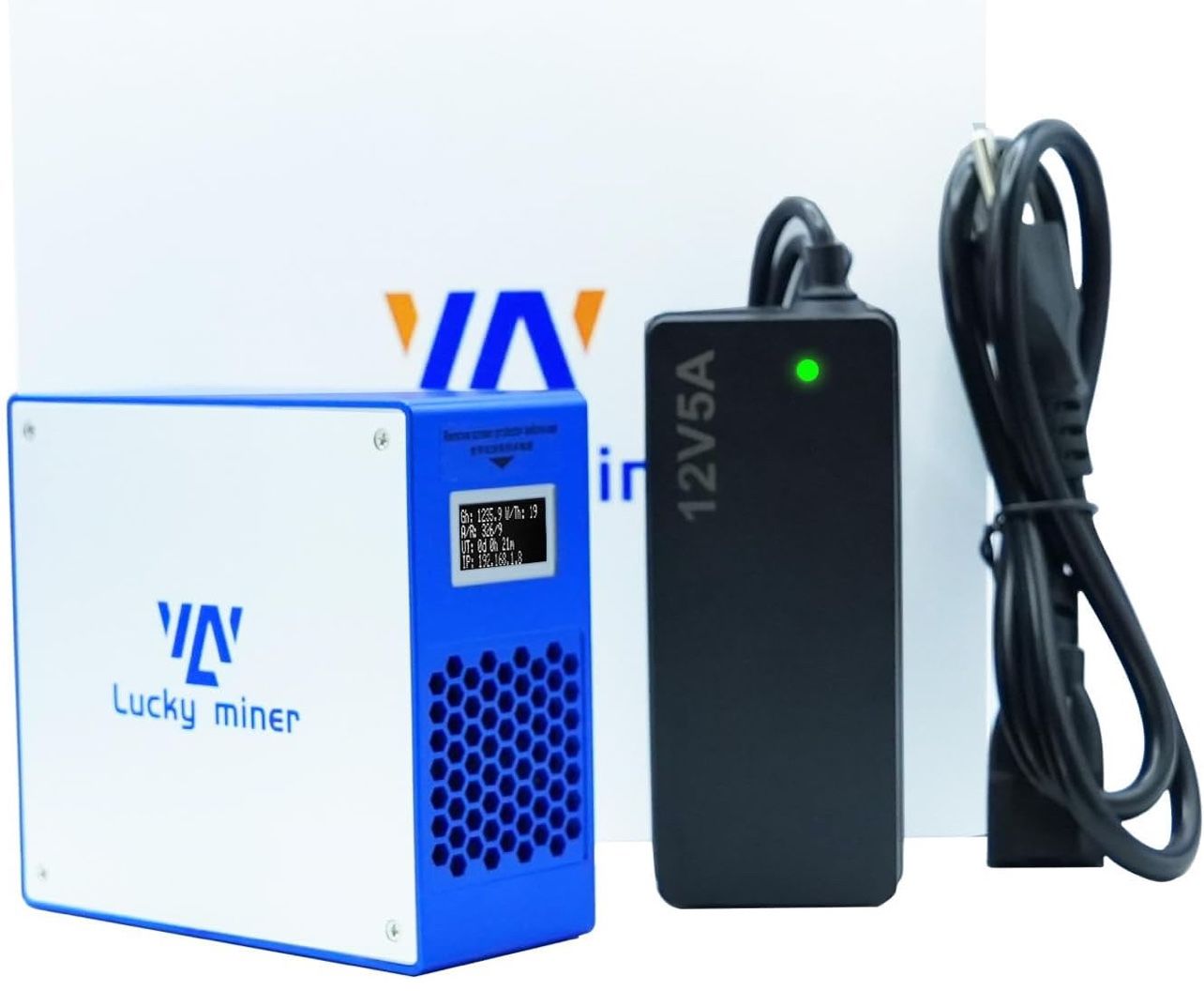 Bitcoins Miner LV07 BTC Mining Crypto Lotto Device Asic Chip WiFi SHA GH/S  BM1366 Micro