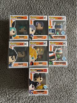 7-Piece Dragon Ball Z/Super Funko Pop Lot