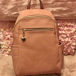 JUICY COUTURE Pile On Backpack In Deboss Taffy