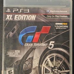 PS3 Video Game- GRAN TURISMO 5 -XL EDITION