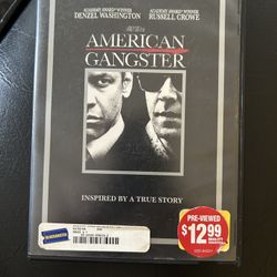 American Gangster Movie Starring Denzel, Washington And Russell Crowe