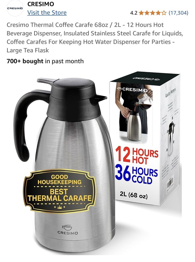 Thermal Coffee Carafe