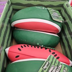 Jumbo twishy watermelon, Hot Dogs, Duck and Rocket pop.