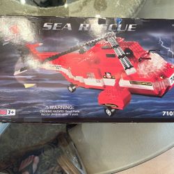 Pro-Builder Sea Rescue 9741 Mega Blocks 7+