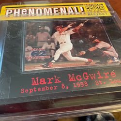 Mark McGwire hit his 62nd home Run St. Louis Missouri