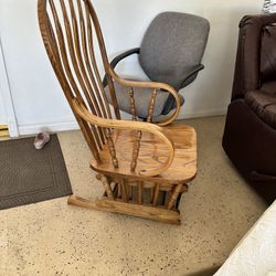 Wooden Rocker Chair