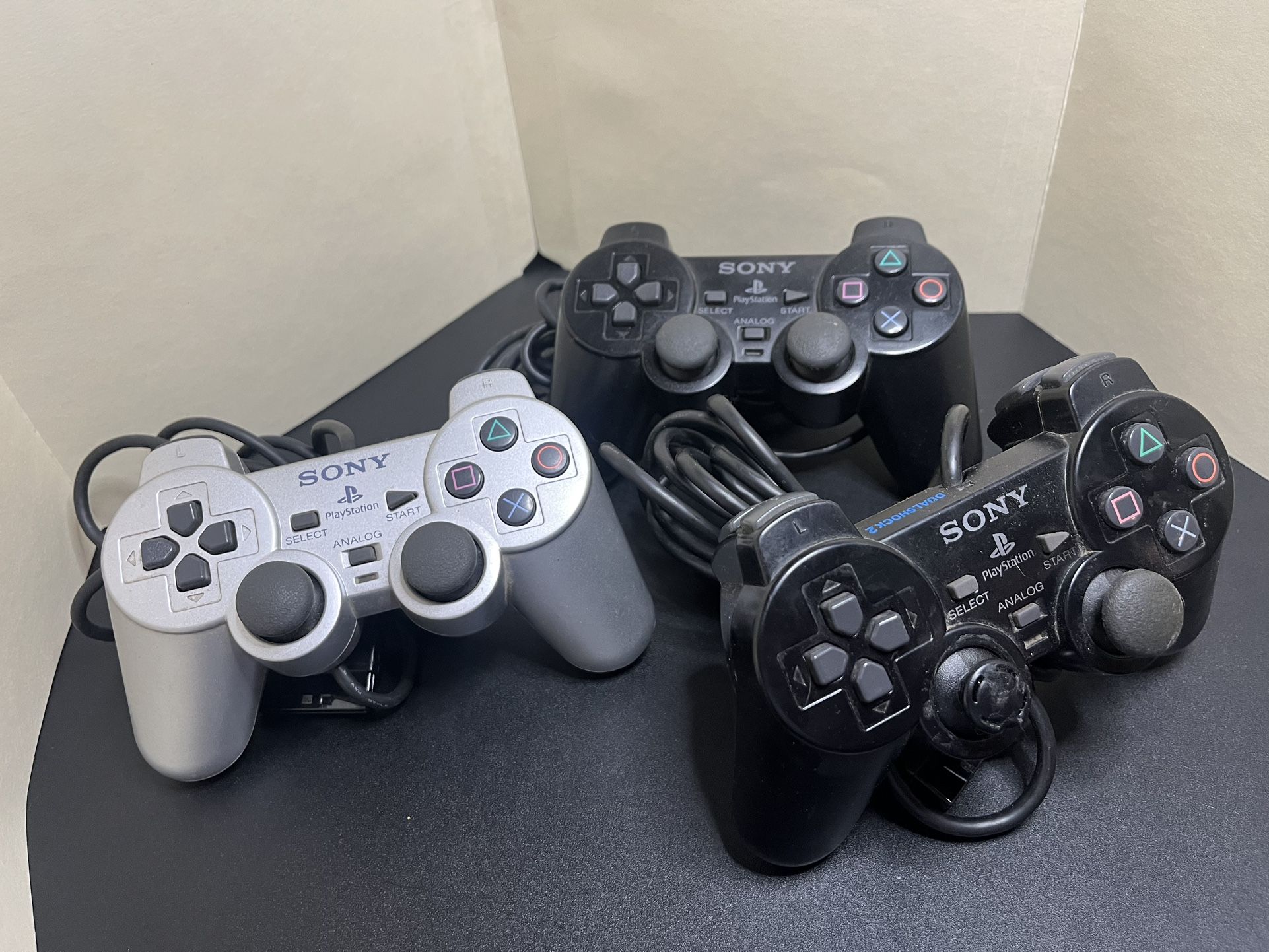 🎮 Sony PlayStation 2 Controllers Bundle – Tested & Working – $30 Each 🎮