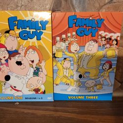 Family Guy Seasons 1, 2, And 3