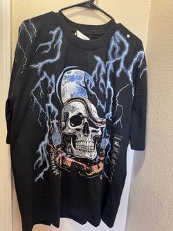 Reason Clothing Skull Graphic T-Shirt XL