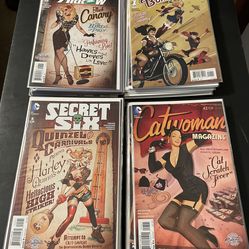 Large DC Bombshells comic book collection