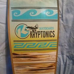  Kryptonics brand skateboard
