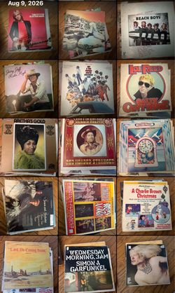 Vintage Vinyl Record Collection Lot