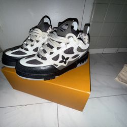 Louis Vuitton LV Skate Sneaker Grey White 