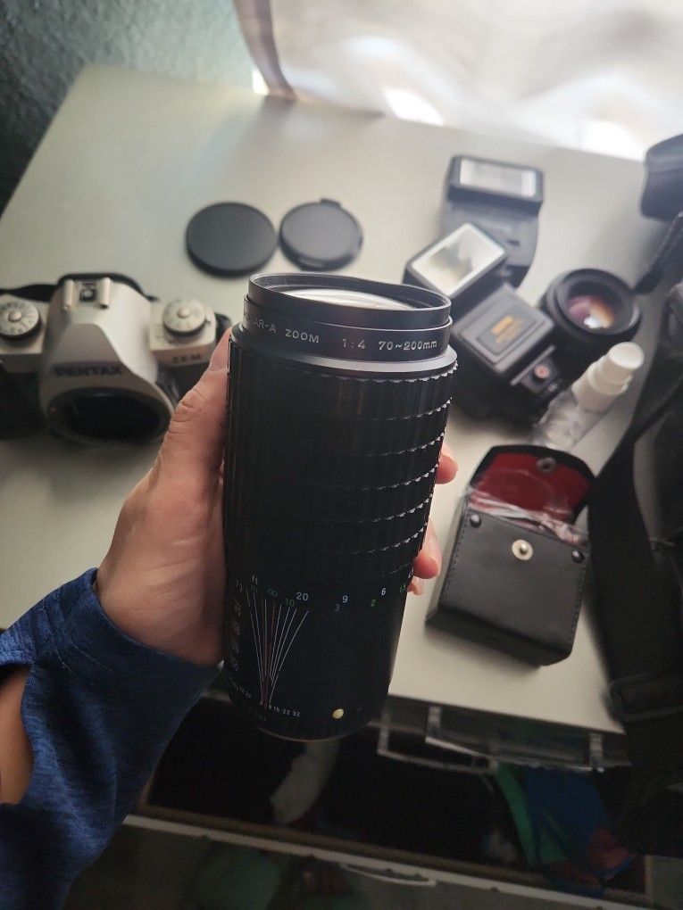 m★ Pentax ZX-M 35mm SLR Film Camera W Pentax-A 50mm 1:2