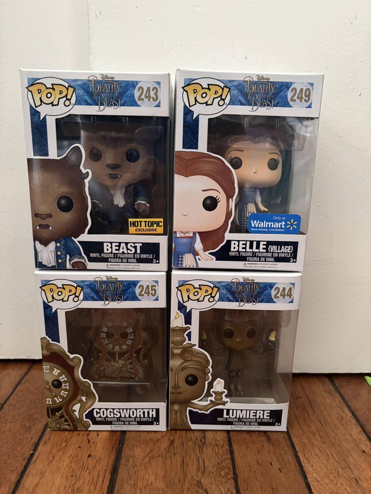 Beauty And The Beast Funko Pops
