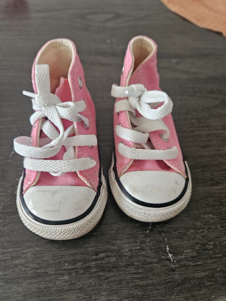 Pink Toddler Converse