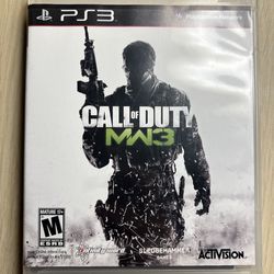 Call of duty MW3 for PlayStation 3