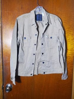 Women’s Tan Levi Strauss Button Closure Jacket Size Small