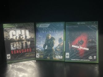 Halo Infinite Call Of Duty Vanguard Back 4 Blood 