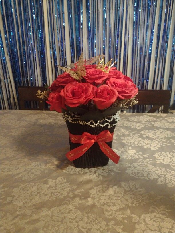 Bouquet de Rosas de Jabón.