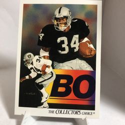 1991 Upper Deck Bo Jackson Los Angeles Raiders Card #93