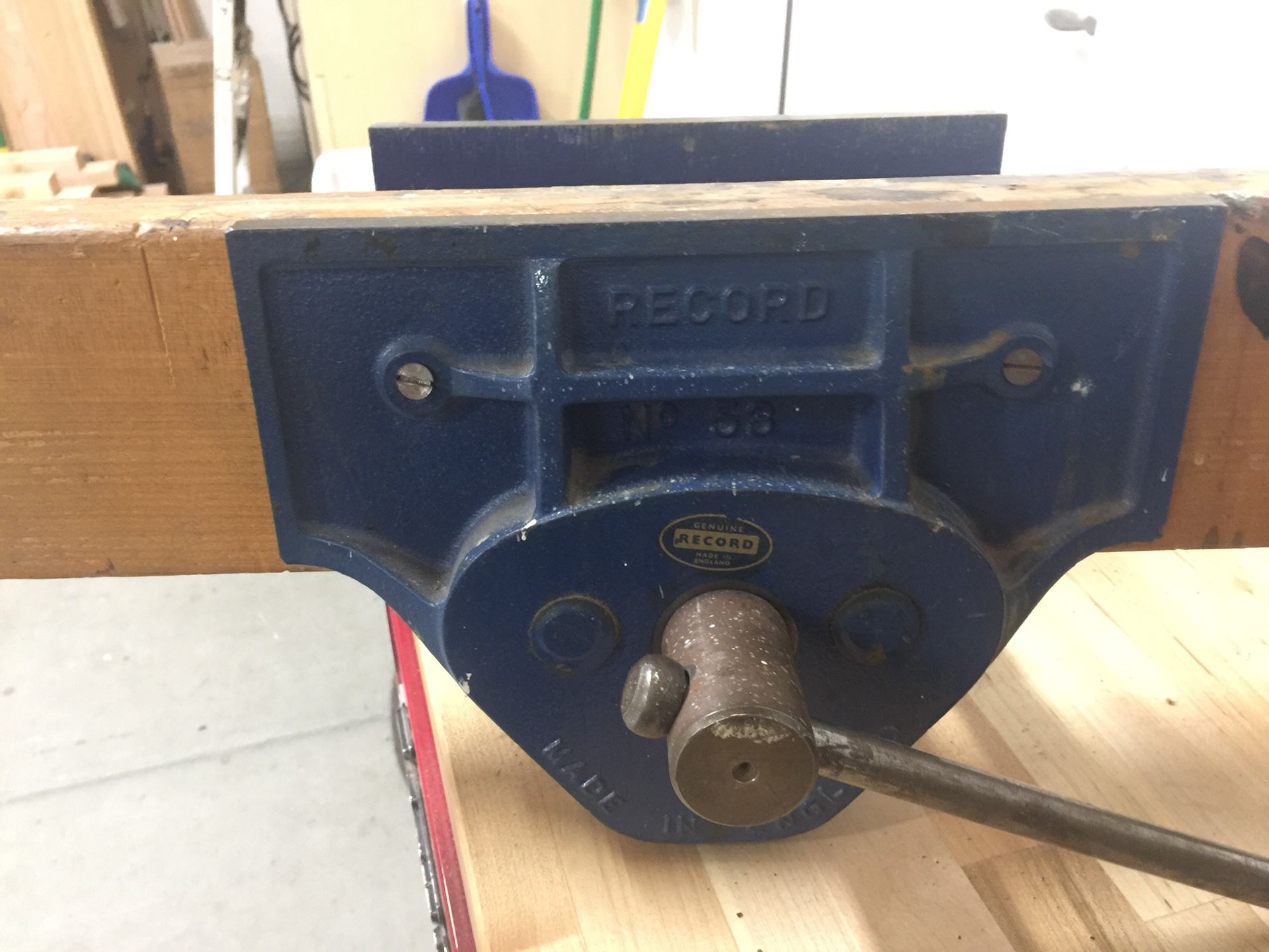 Record 53 antique vise