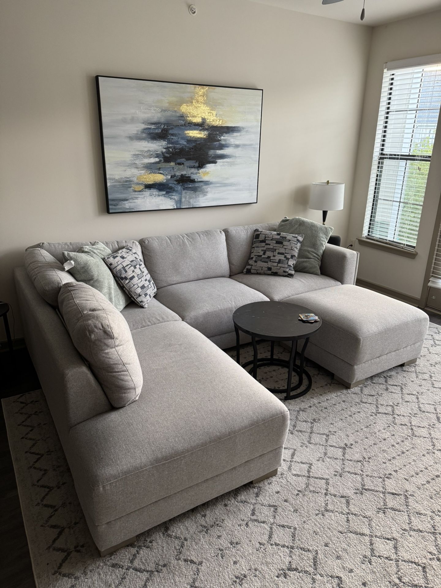 High-Quality Fabric Couch - Great Condition