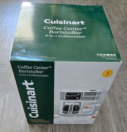 NEW Cuisinart Coffee Center Barista Ba