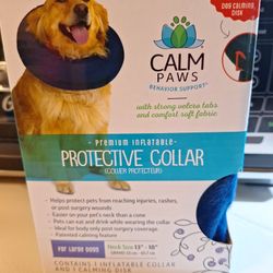 Calm Paws Premuim Inflatable Protective Collar