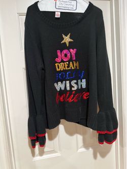 Black &Red Sweater