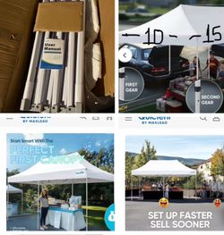 10Ft. X 15Ft. POP UP CANOPY