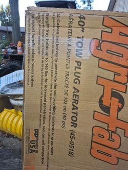 40" Tow Plug Aerator