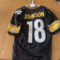 Steelers Autograph Jersey Diontae Johnson
