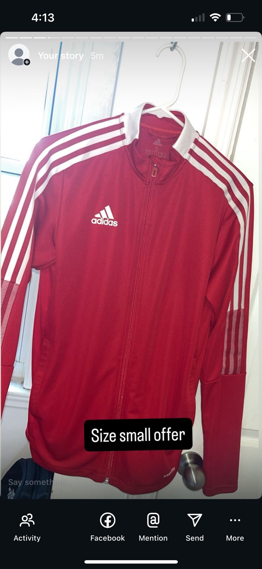 Size Small Adidas Sweater