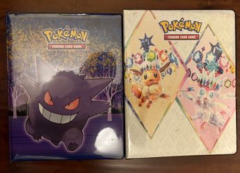 Pokemon ultra pro binders (gengar & prismatic)