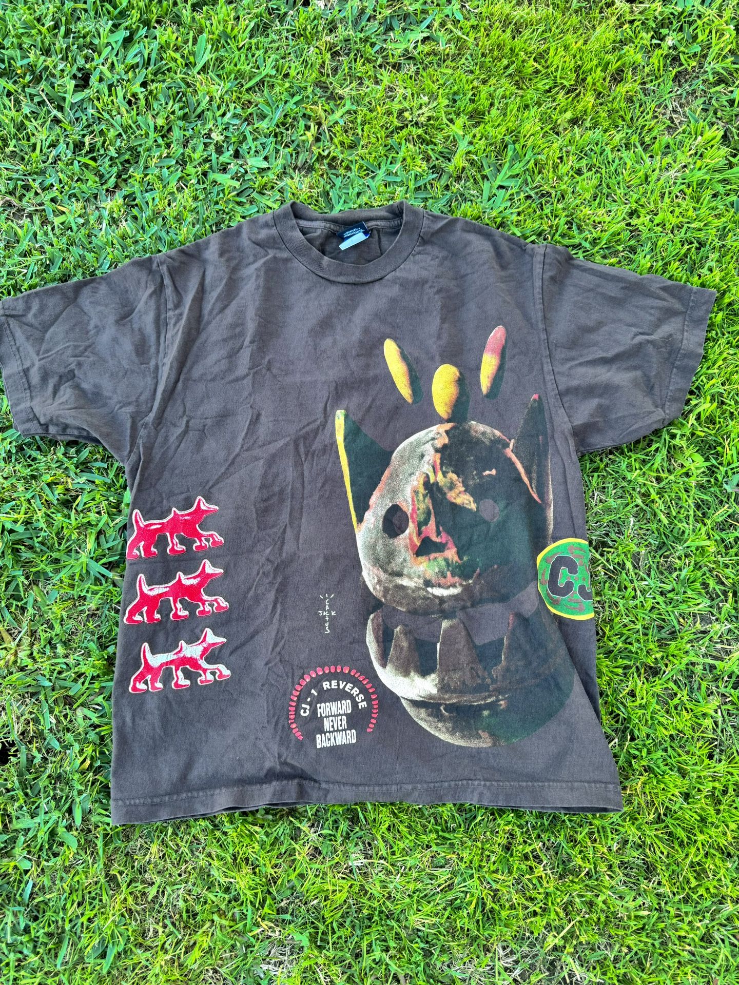 Travis Scott Never Backward T Shirt Cactus Jack for Sale in Long 