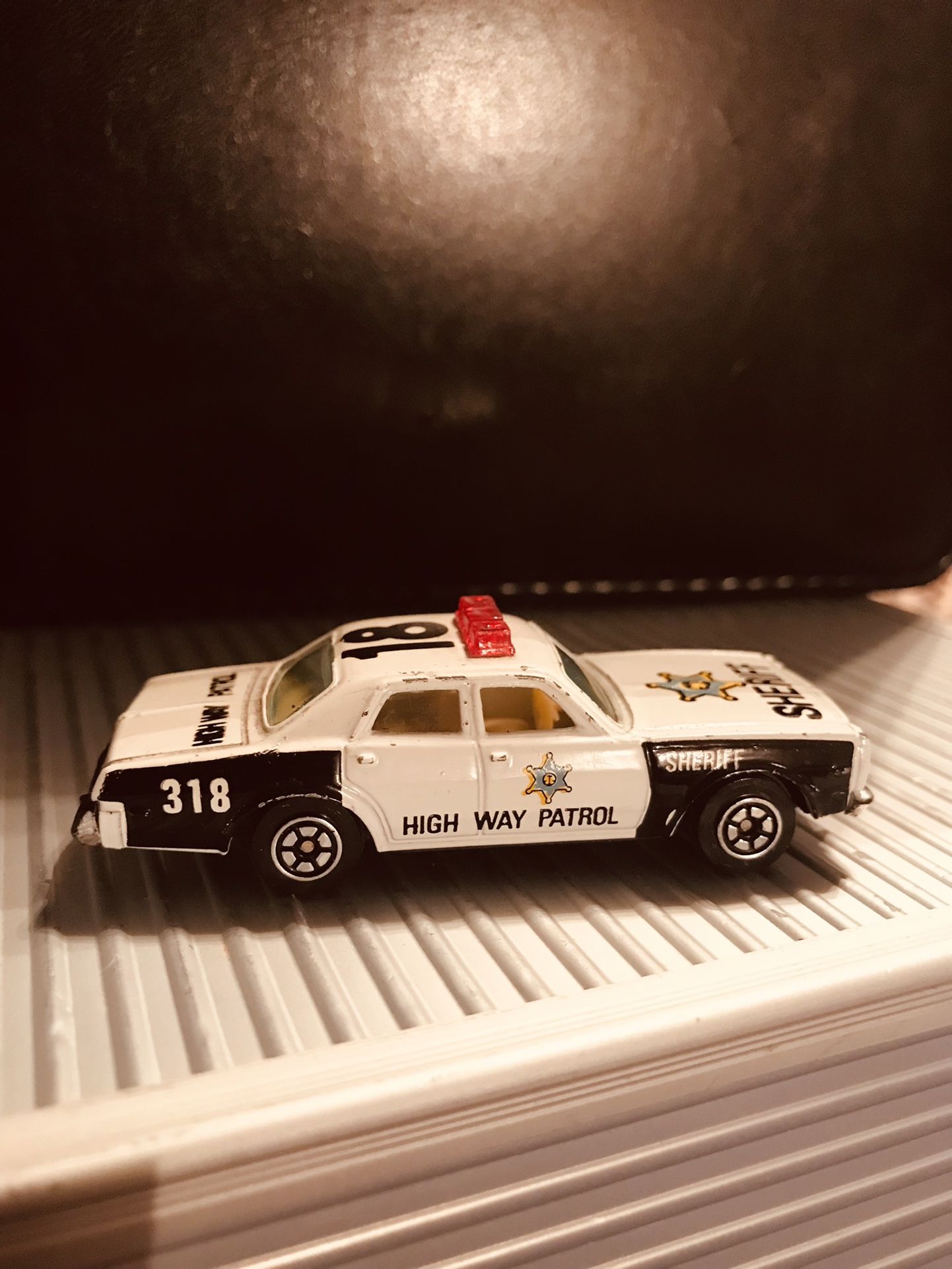 Vintage Yatming Dodge Sheriff Car