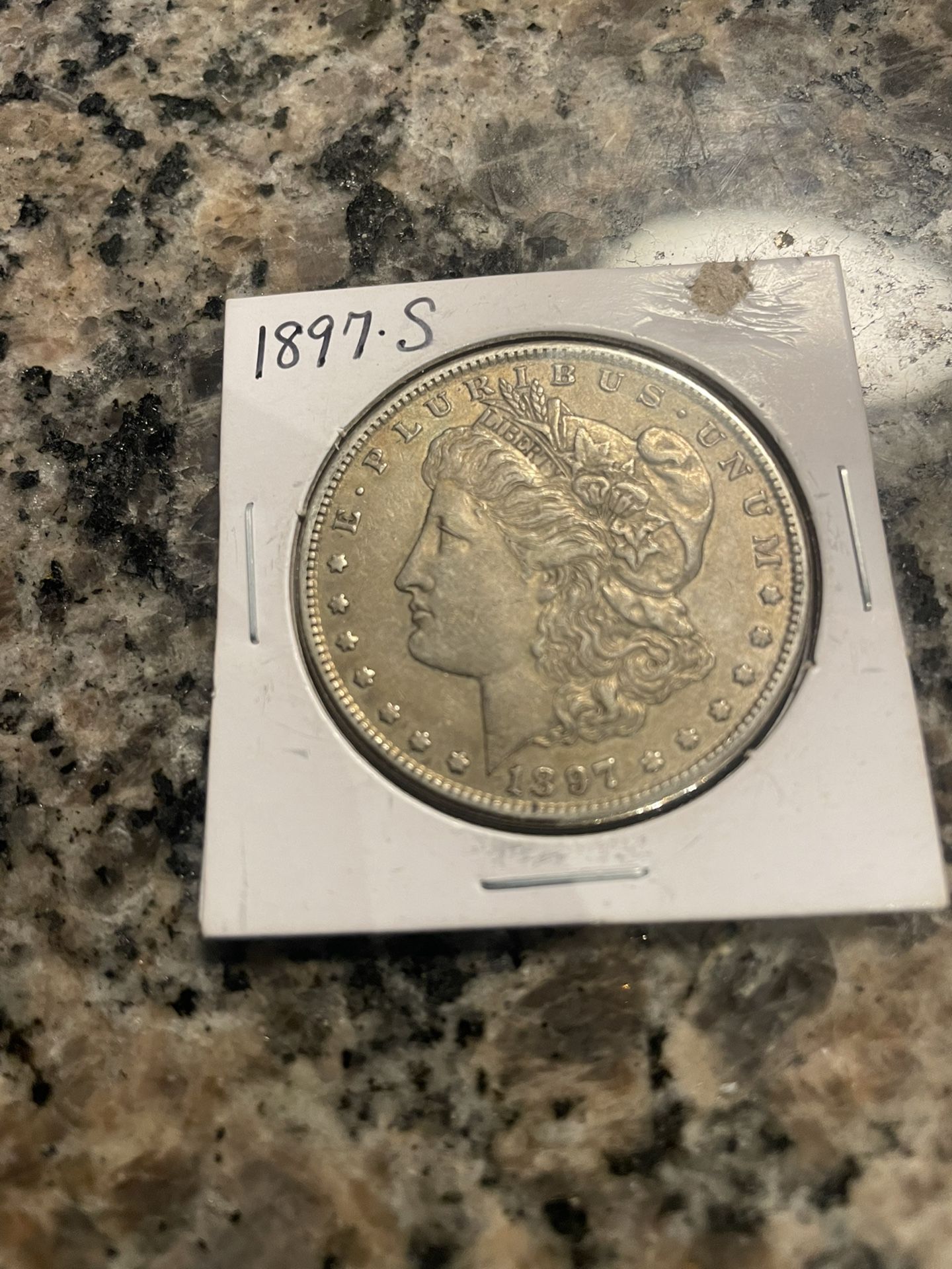 1987- S Morgan Silver Dollar 