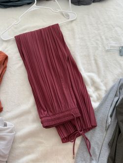 Pink Flowy Pants