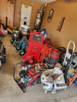 Open garage sale