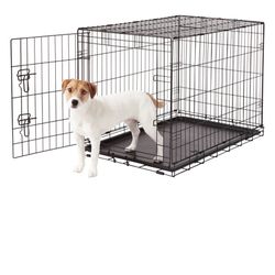 Single Door Collapsible Wire Dog Crate
