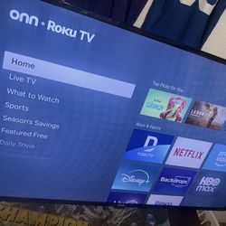 43” Onn Roku TV