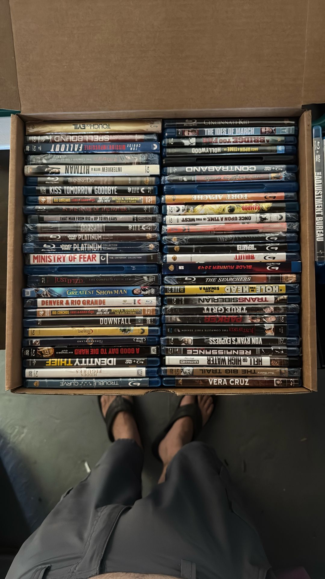65 Blu Ray DVDs Most New In Plastic Selling All Together
