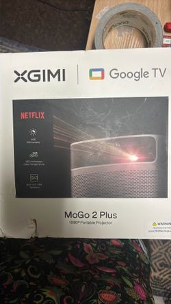 XGIMI /GOOGLE TV  MOGO 2 PLIS 1080 PORTABLE PROJECTOR