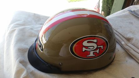 49er motorcycle helmet