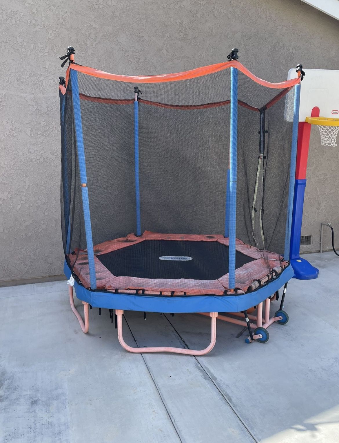 Little tikes clearance foldable trampoline