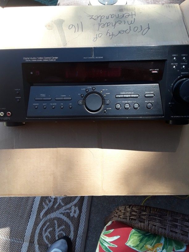 Sony FM Stereo Receiver STR -DE685 Digital Audio/Video Control Center