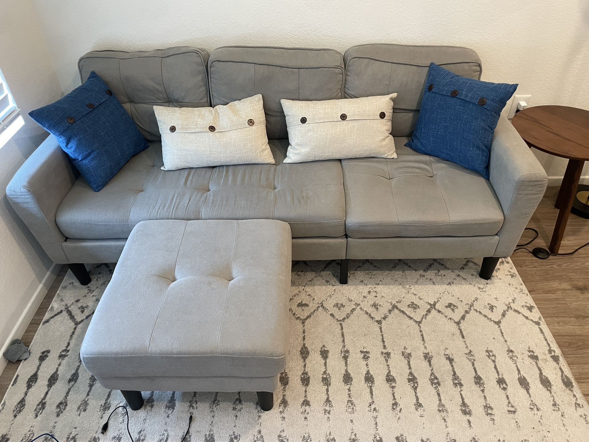 Sofa Couch 3 Seat L