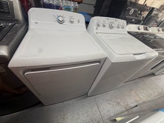 GE Agitator Washer & Dryer Set